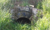 Shoval to Tel A-Sheria section - Train from Sorek to Kusseima - bridge 5.jpg