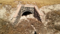 Valley railway - bridge in Yarmuk river end.jpg